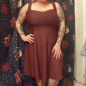Polka dot dress